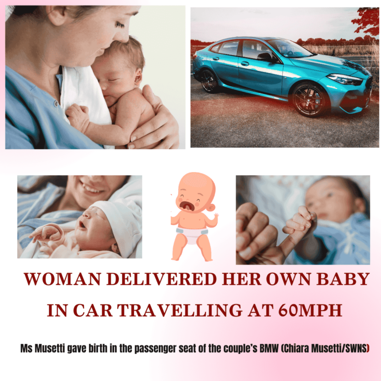 Miracle on the Highway: Woman Delivers Baby in Car While Driving at 60mph